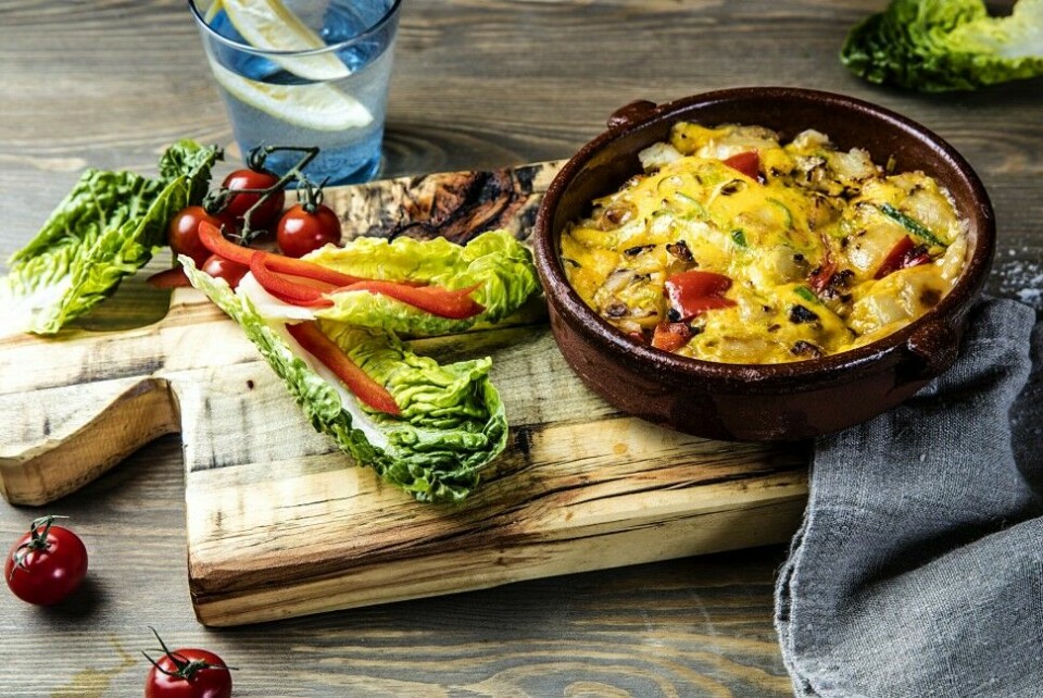 SNADDEROMELETT: En god og mettende omelett som passer ypperlig når du har lyst på noe enkelt som smaker.