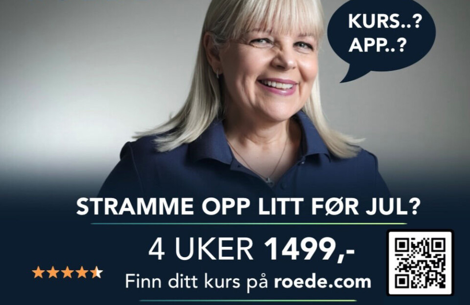 Stramme opp litt før jul?