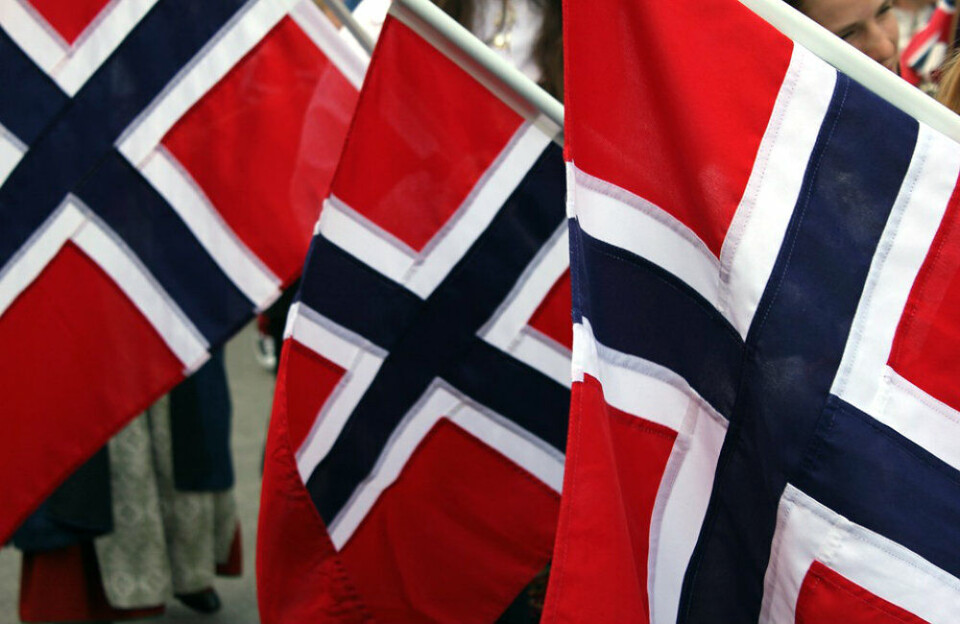 Norske flagg – nesten et symbol på måneden mai.