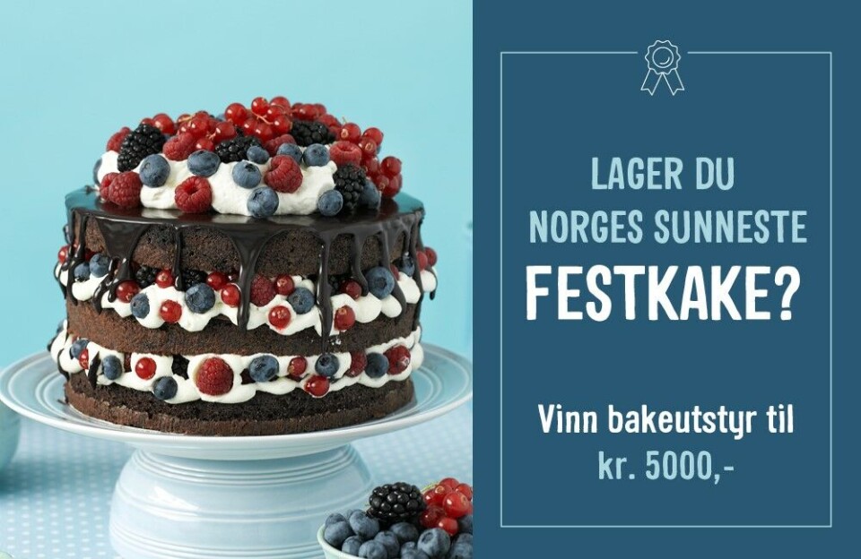 Lager du Norges sunneste festkake?