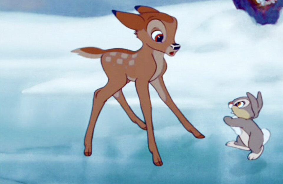 Bambi på isen