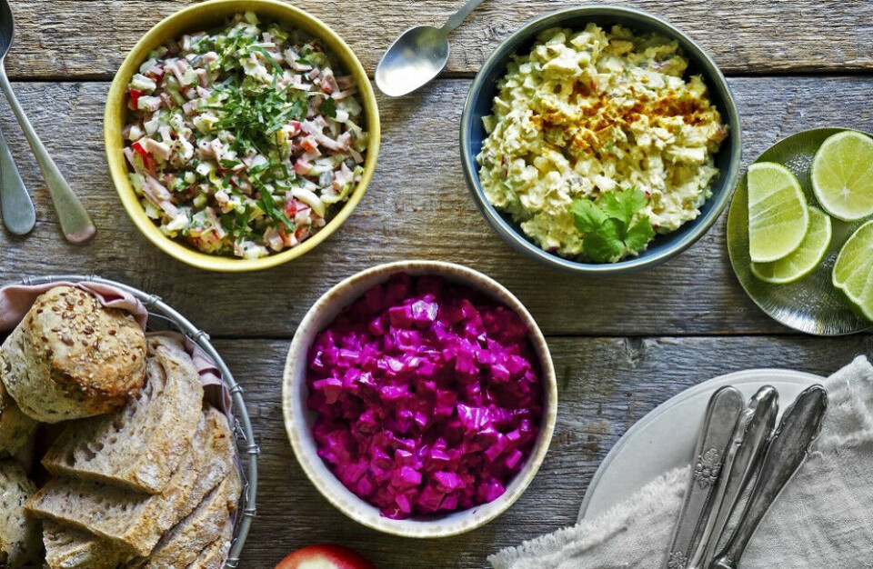 Påleggssalater til 17. mai frokosten