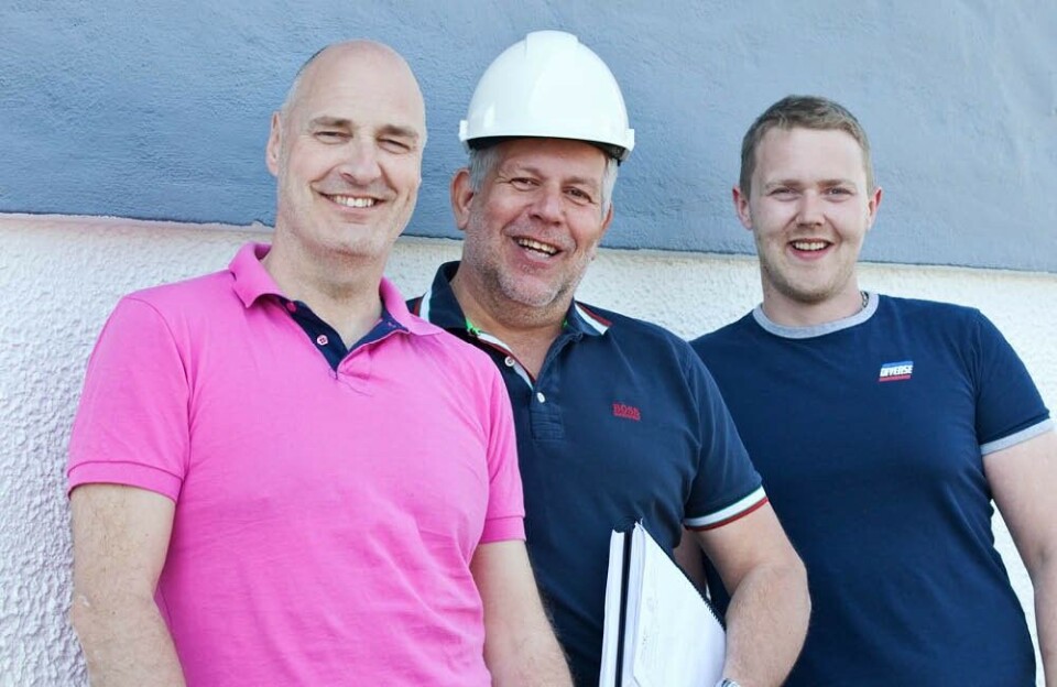 Fra venstre: Rune Halland, Trond Torgersen og Alexander Bush.